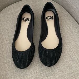 Gianni Bini Starbrite Crystal Beaded Ballet Flats